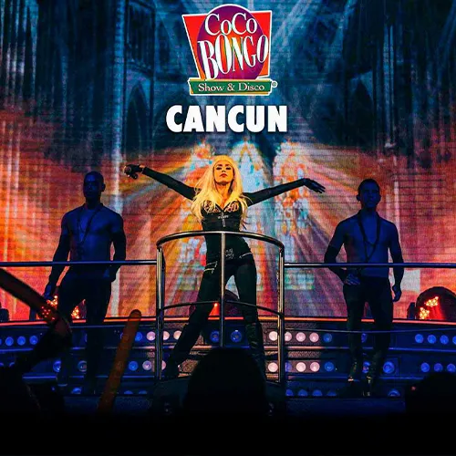 Coco Bongo em Cancún – Show Único + Entradas + Transporte